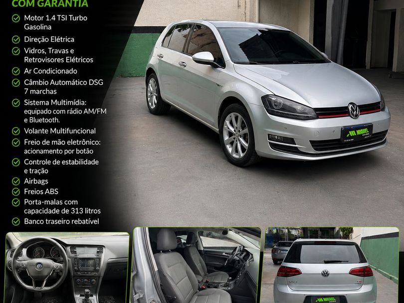 VolksWagen Golf Comfortline 1.4 TSI 140cv Aut.