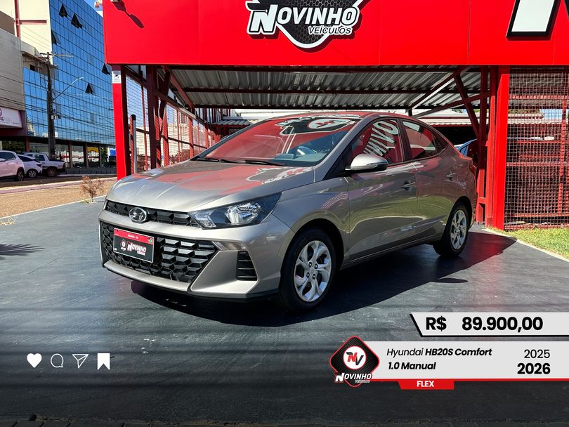 Hyundai HB20S Comfort 1.0  Flex 12V Mec.