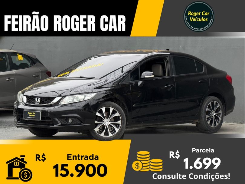 Honda Civic Sedan LXR 2.0 Flexone 16V Aut. 4p