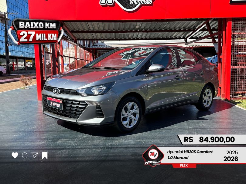 Hyundai HB20S Comfort 1.0  Flex 12V Mec.