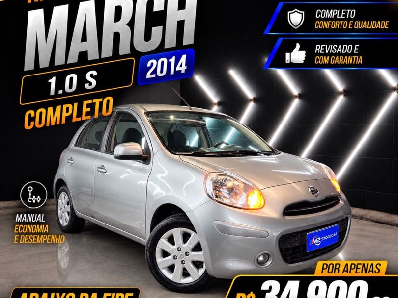 Nissan MARCH S 1.0 16V Flex Fuel 5p