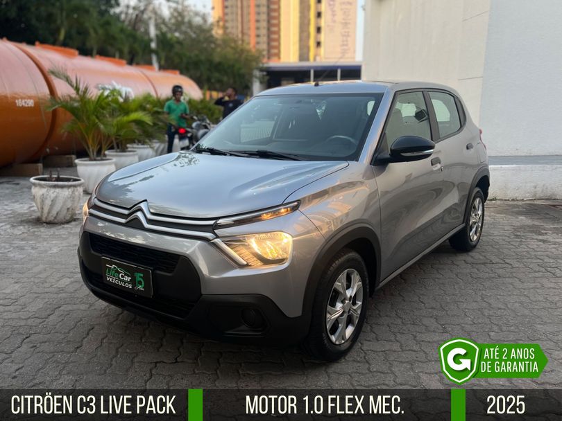 Citroën C3 Live Pack 1.0 Flex 6V 5p Mec.