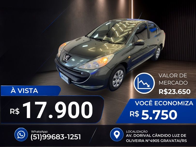 Peugeot 207 Sedan Passion XR 1.4 Flex 8V 4p