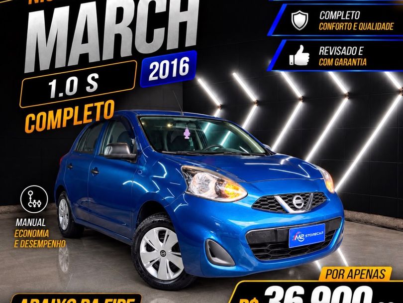 Nissan MARCH S 1.0 12V Flex 5p