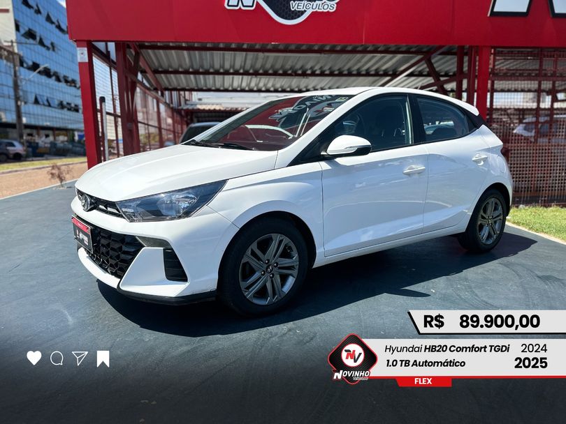 Hyundai HB20 Comfort Plus 1.0 TB Flex 12V Aut.