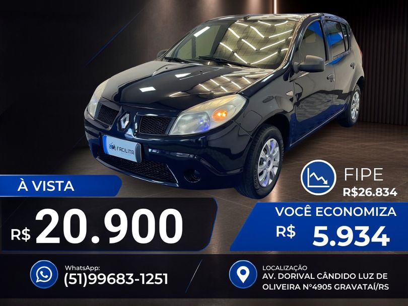 Renault SANDERO Authentique Hi-Flex 1.0 16V 5p