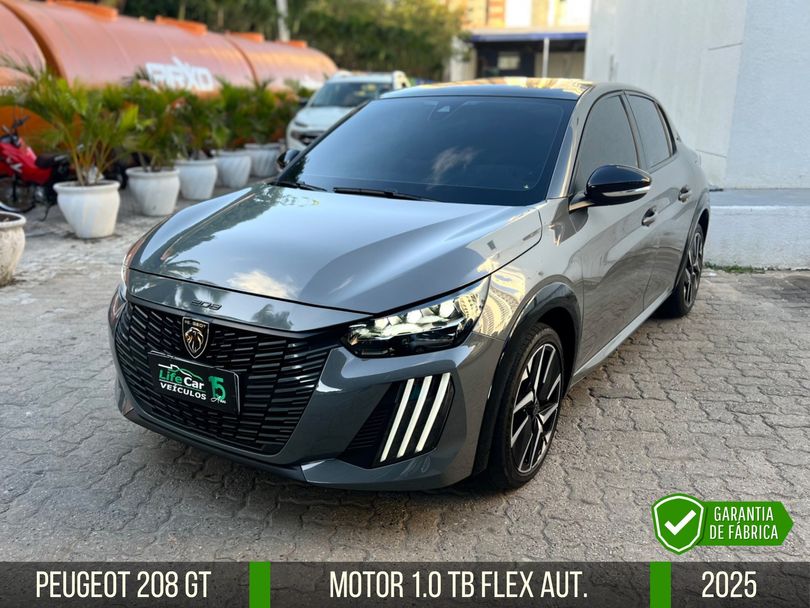Peugeot 208 GT 1.0 Turbo Flex 5p Aut.