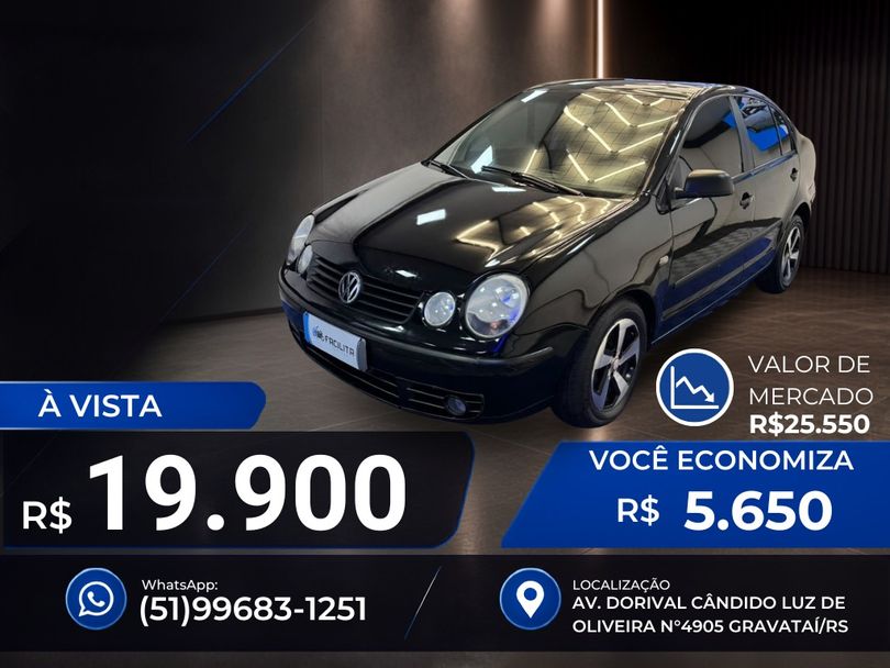 VolksWagen Polo Sedan 1.6 Mi 101cv 8V 4p