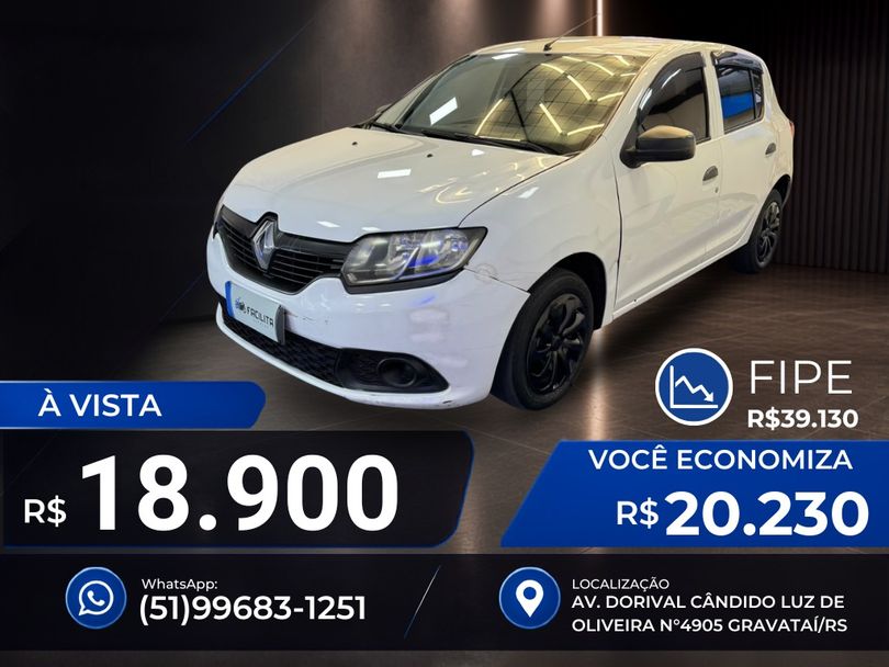 Renault SANDERO Authentique Flex 1.0 12V 5p