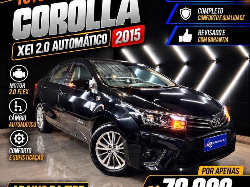 Toyota Corolla XEi 2.0 Flex 16V Aut.