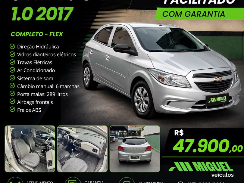 Chevrolet ONIX HATCH Joy 1.0 8V Flex 5p Mec.