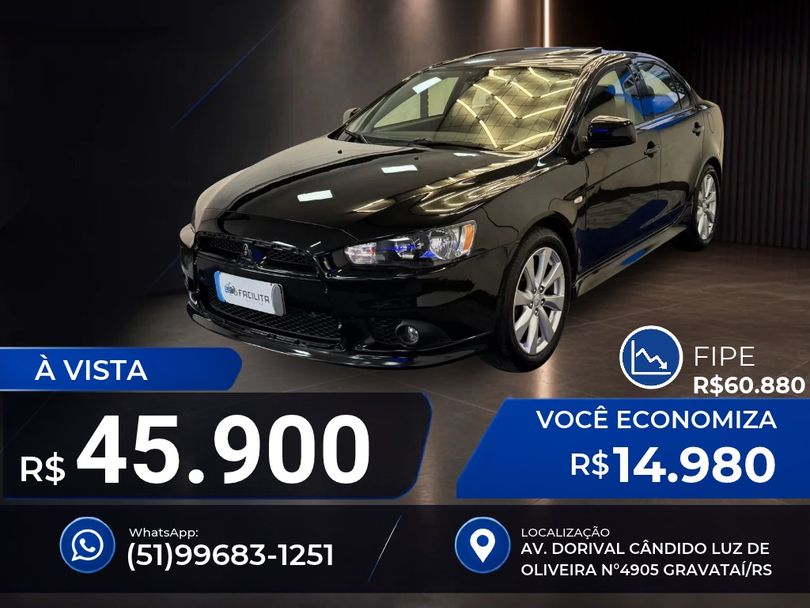 Mitsubishi Lancer GT 2.0 16V 160cv Aut.