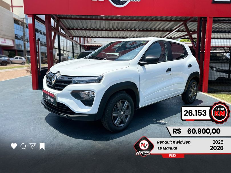Renault KWID Zen 1.0 Flex 12V 5p Mec.