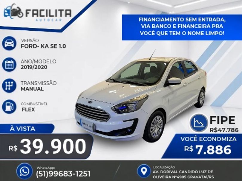 Ford Ka 1.0 SE/SE Plus TiVCT Flex 5p