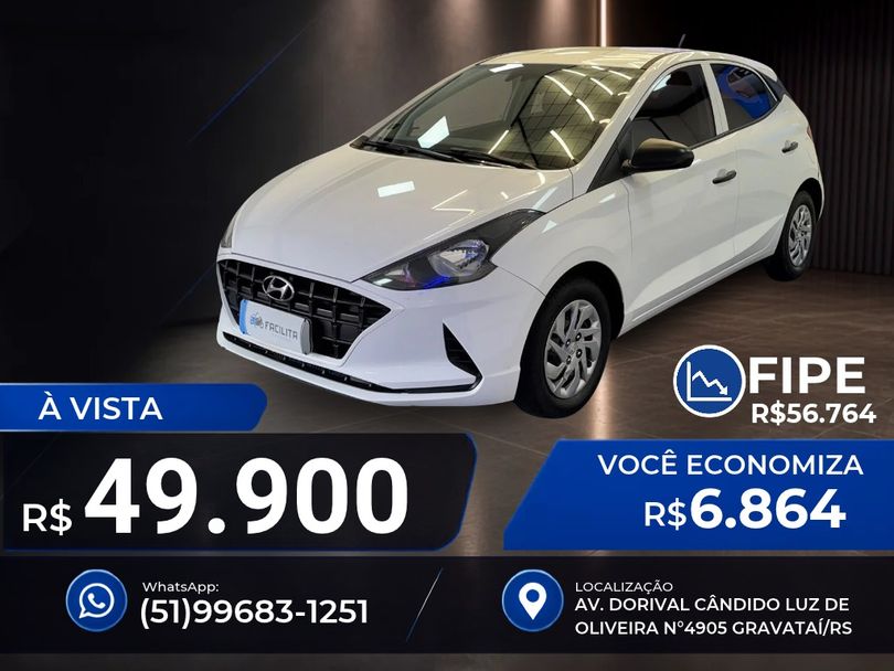 Hyundai HB20 Sense 1.0 Flex 12V Mec.