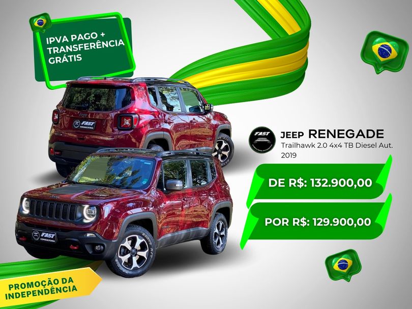 Jeep Renegade Trailhawk 2.0 4x4 TB Diesel Aut