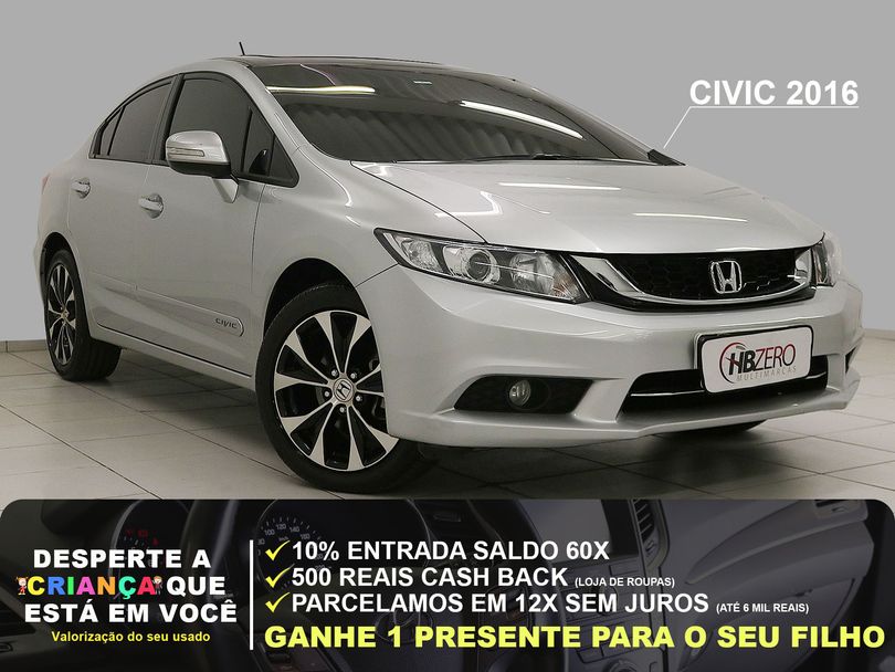 Honda Civic Sedan EXR 2.0 Flexone 16V Aut. 4p