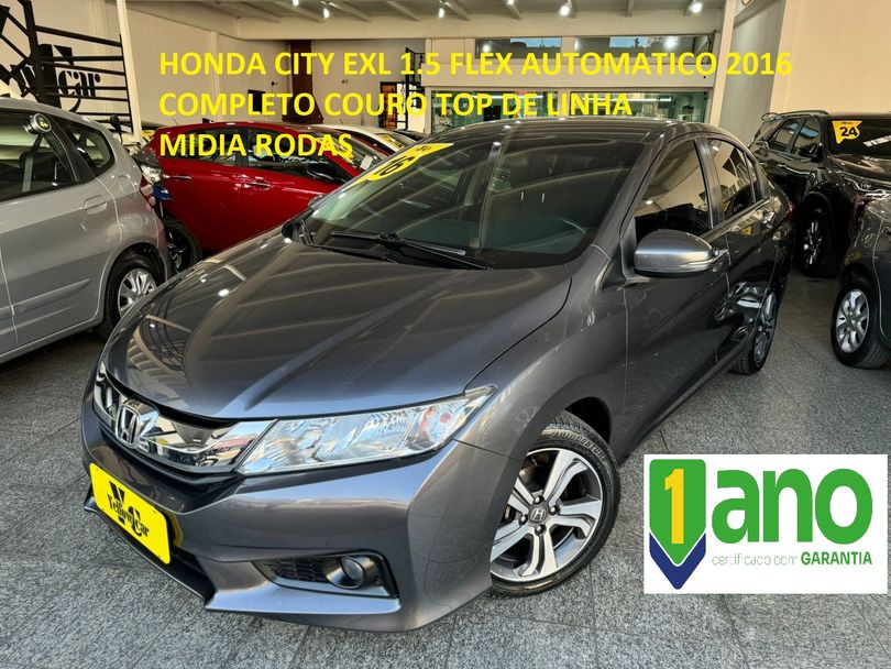 Honda CITY Sedan EXL 1.5 Flex  16V 4p Aut.