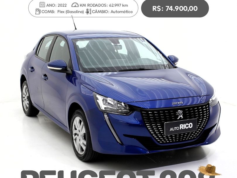 Peugeot 208 Active 1.6 Flex 16V 5p Aut.