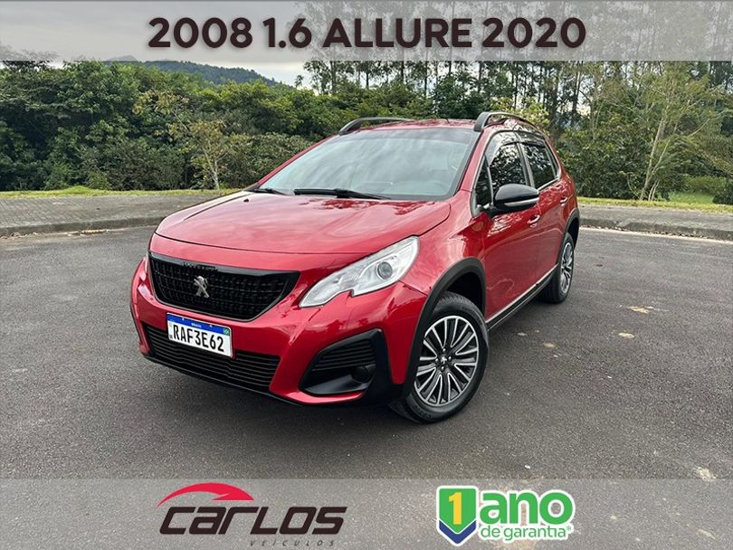 Peugeot 2008 Allure 1.6 Flex 16V 5p Aut.
