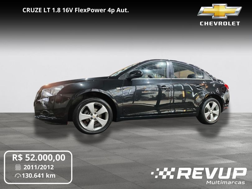 Chevrolet CRUZE LT 1.8 16V FlexPower 4p Aut.
