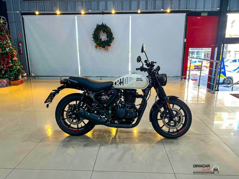 Royal Enfield Dapper White