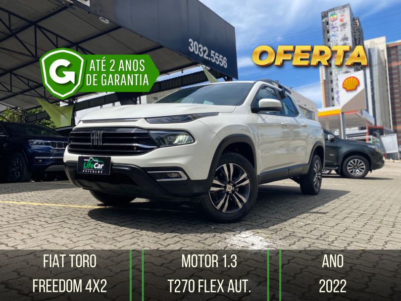 Fiat Toro Freedom 1.3 T270 4x2 Flex Aut.
