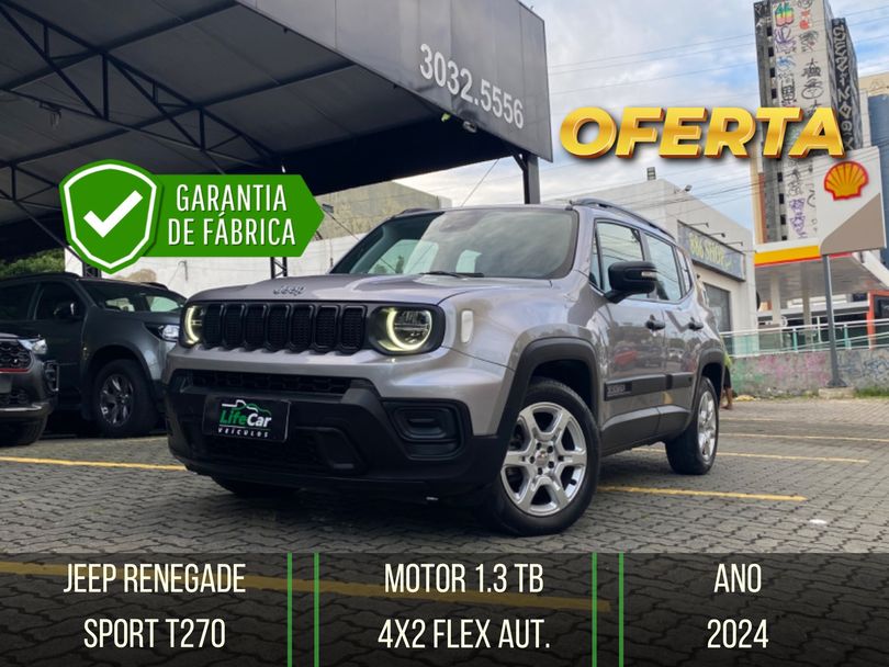 Jeep Renegade Sport T270 1.3 TB 4x2 Flex Aut.