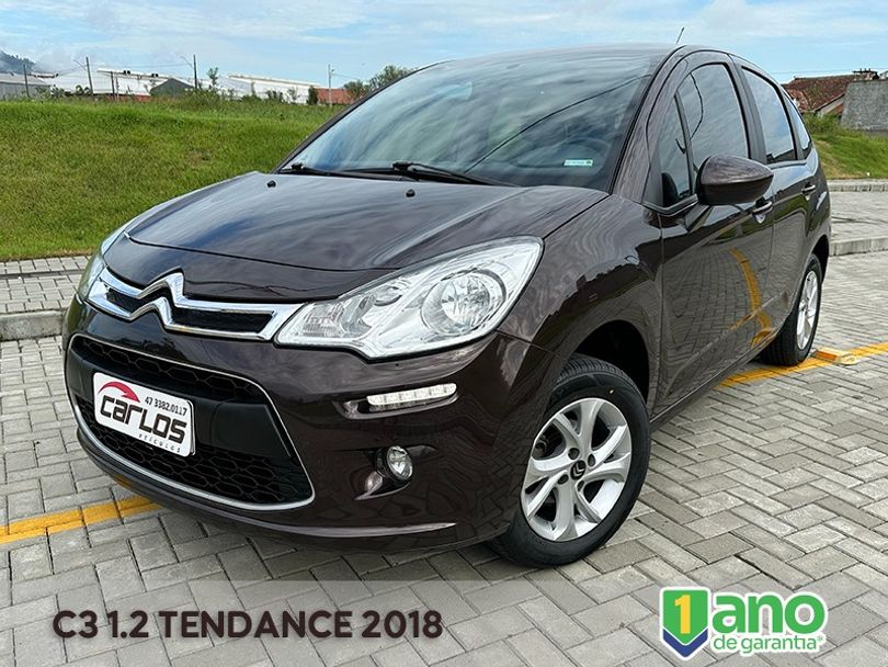 Citroën C3 Tendance Pure Tech 1.2 Flex 12V Mec.