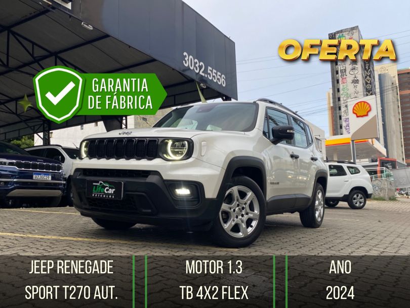 Jeep Renegade Sport T270 1.3 TB 4x2 Flex Aut.