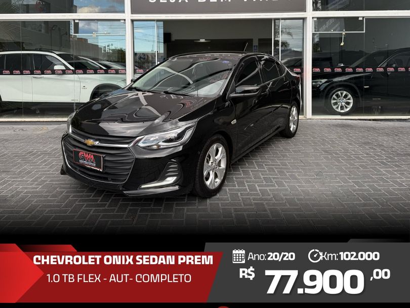 Chevrolet ONIX SED. Plus PREM. 1.0 12V TB Flex Aut