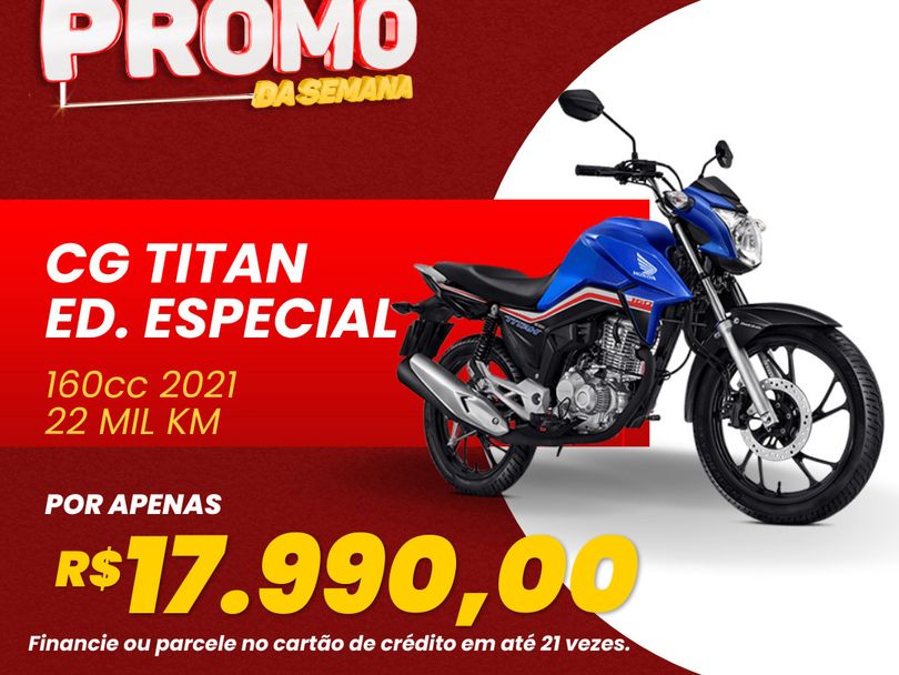 HONDA CG 160 TITAN FLEXONE/Ed.Especial 40 Anos
