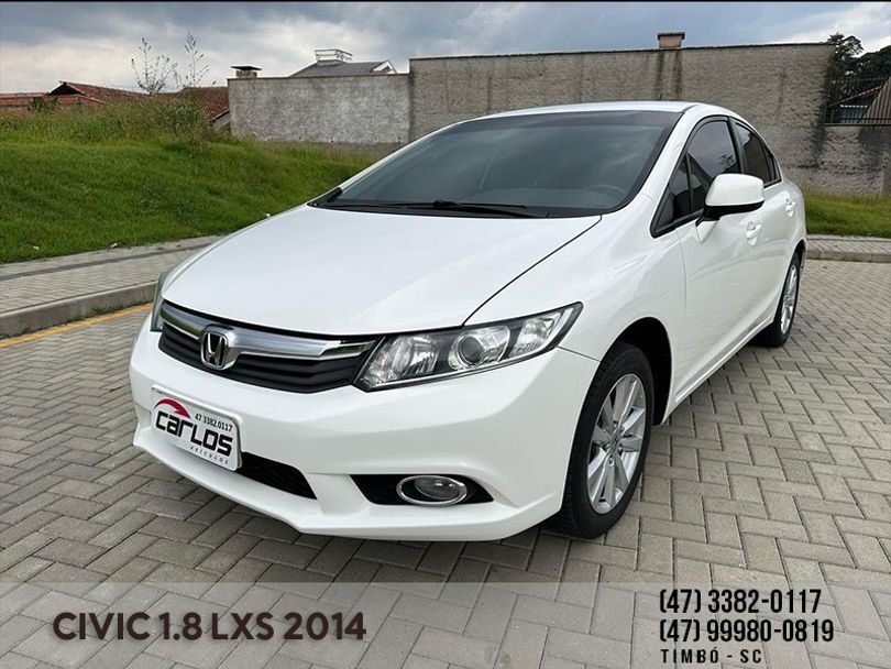 Honda Civic Sedan LXS 1.8/1.8 Flex 16V Aut. 4p