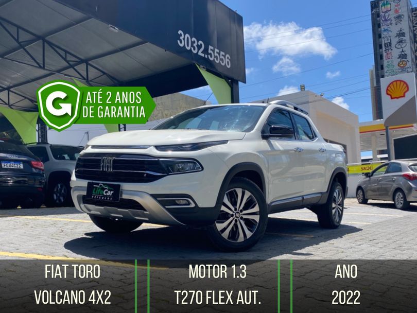 Fiat Toro Volcano 1.3 T270 4x2 Flex Aut.