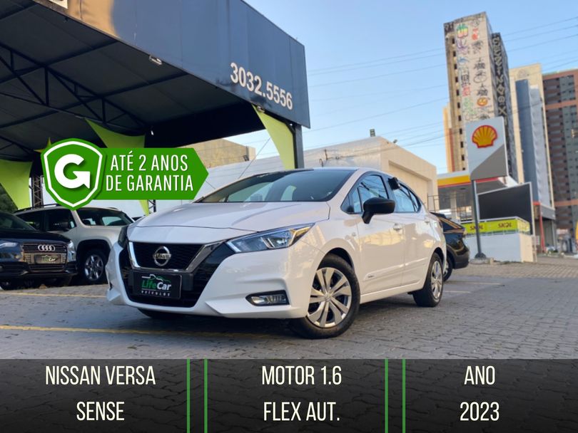 Nissan VERSA Sense 1.6 16V Flex Aut.