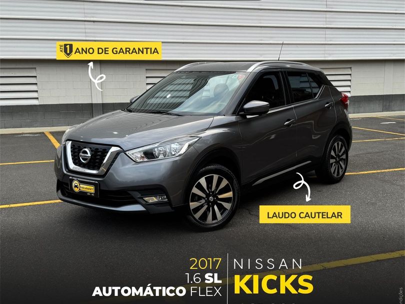 Nissan KICKS SL 1.6 16V FlexStar 5p Aut.