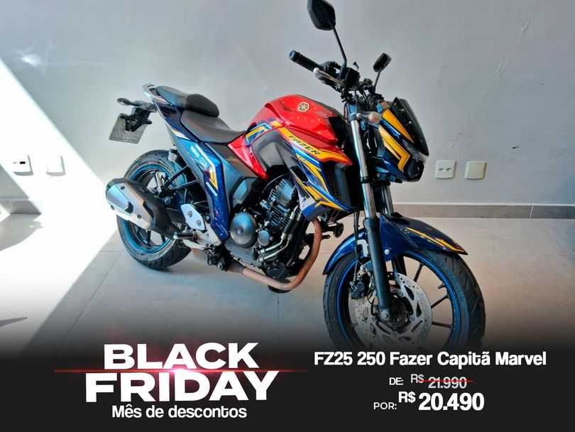 YAMAHA FZ25 250 FAZER CAPITÃ MARVEL FLEX
