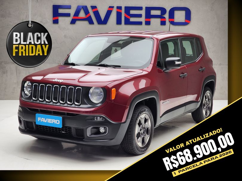 Jeep Renegade Sport 1.8 4x2 Flex 16V Mec.