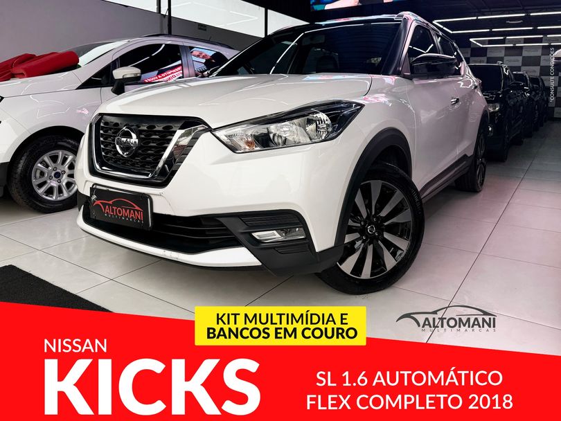 Nissan KICKS SL 1.6 16V FlexStar 5p Aut.