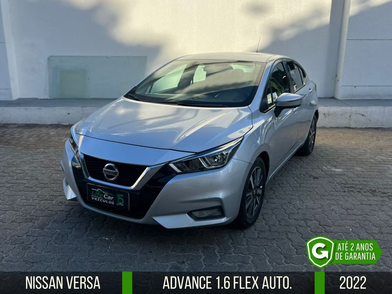 Nissan VERSA Advance 1.6 16V Flex Aut.