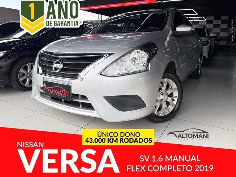Nissan VERSA SV 1.6 16V FlexStart 4p Mec.