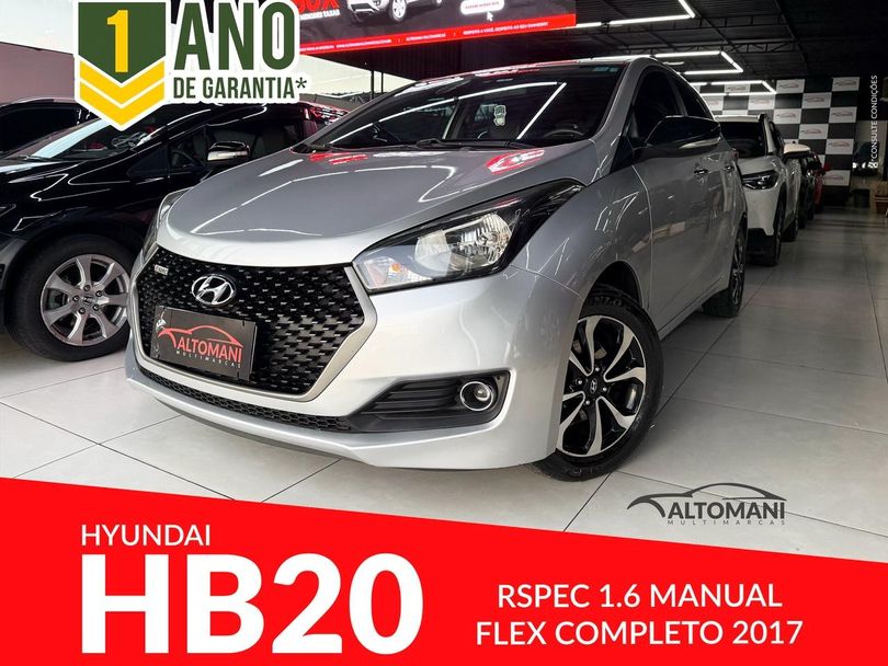 Hyundai HB20 R spec 1.6 Flex 16V Mec.