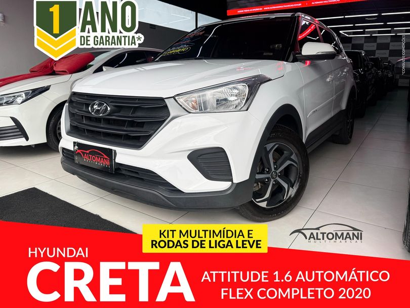 Hyundai Creta Attitude Plus 1.6 16V Flex Aut.