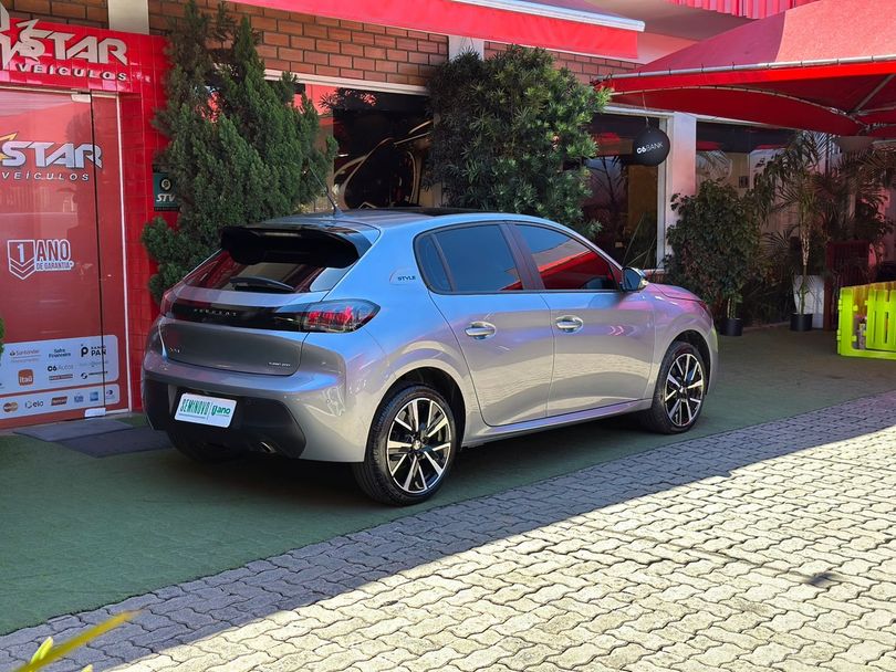 Peugeot 208 Style 1.0 Turbo Flex 5p Aut.