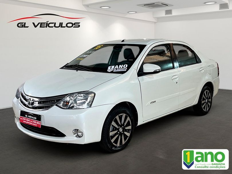 Toyota ETIOS PLATINUM Sed. 1.5 Flex 16V 4p Mec.