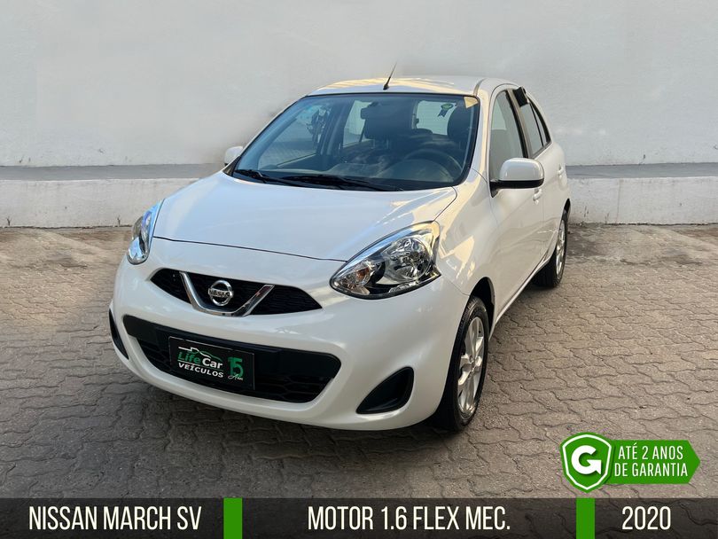 Nissan MARCH SV 1.6 16V FlexStart 5p Mec.