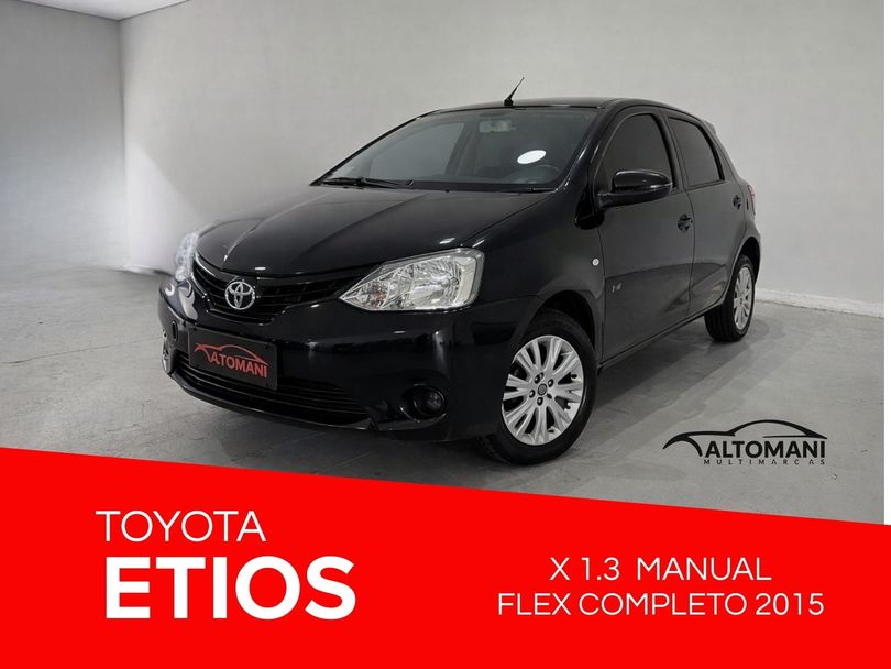 Toyota ETIOS X 1.3 Flex 16V 5p Mec.