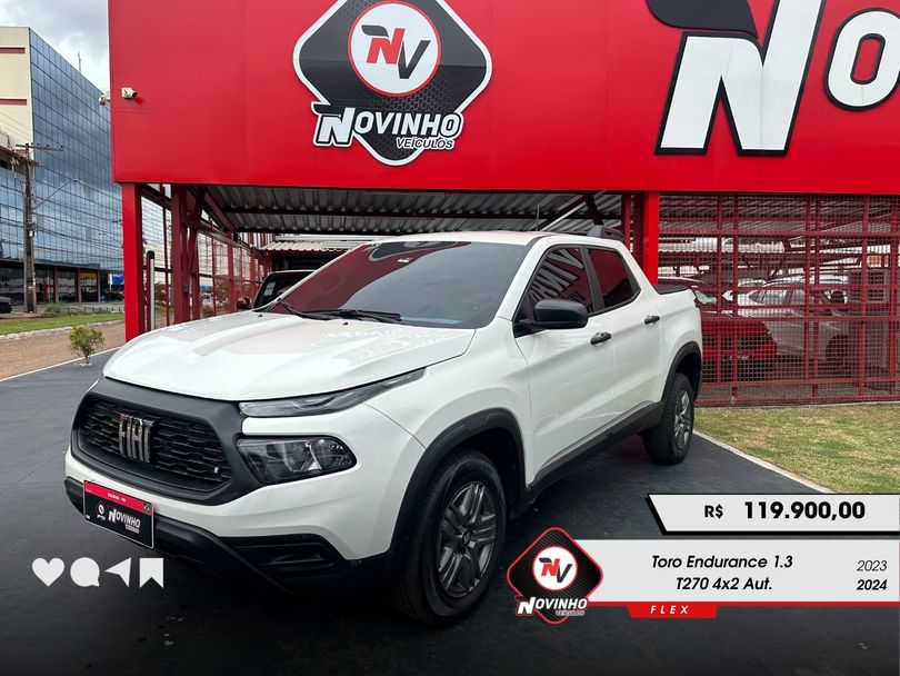Fiat Toro Endurance 1.3 T270 4x2 Flex Aut.