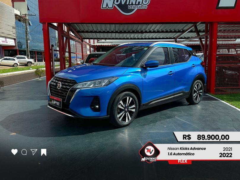 Nissan KICKS Advance 1.6 16V Flex Aut.
