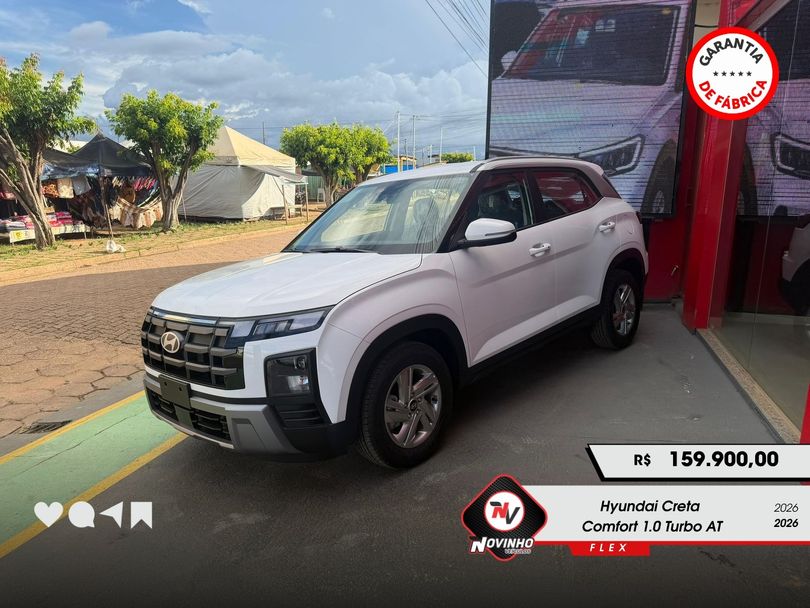 Hyundai Creta Comfort 1.0 TB 12V Flex Aut.